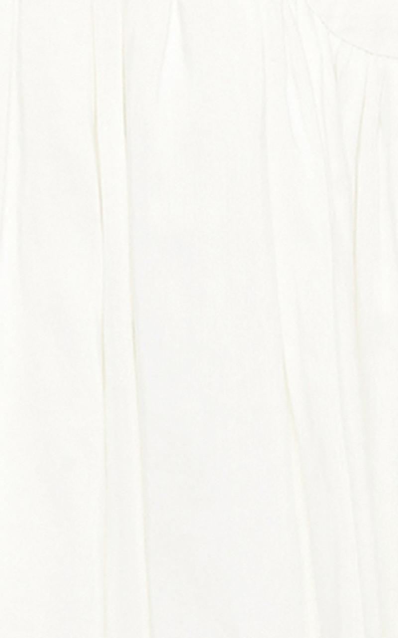 Jolie Abstract Cut Out Midi Dress white 4