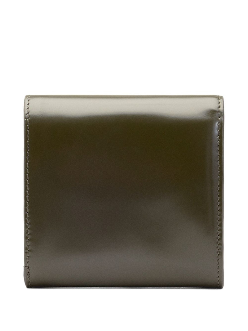 AMI Paris Paris Paris stud leather wallet outlook