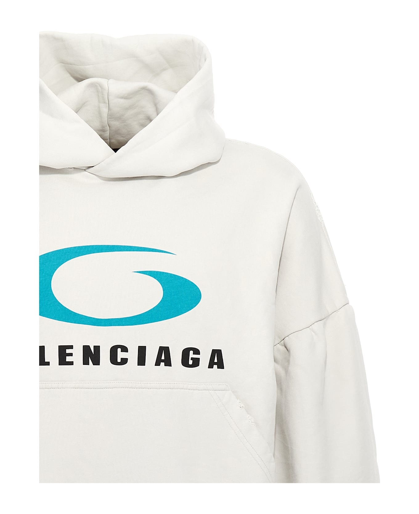 'loop Sports Icon' Cropped Hoodie - 3