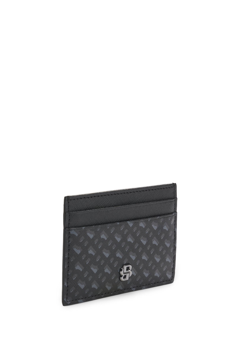 MONOGRAM CARD HOLDER WITH DOUBLE B TRIM 4