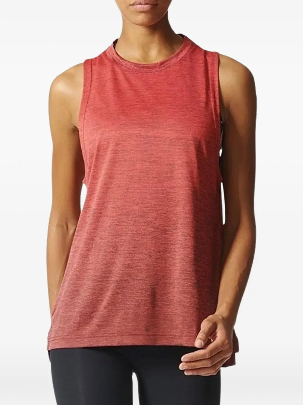 logo-print tank top - 1