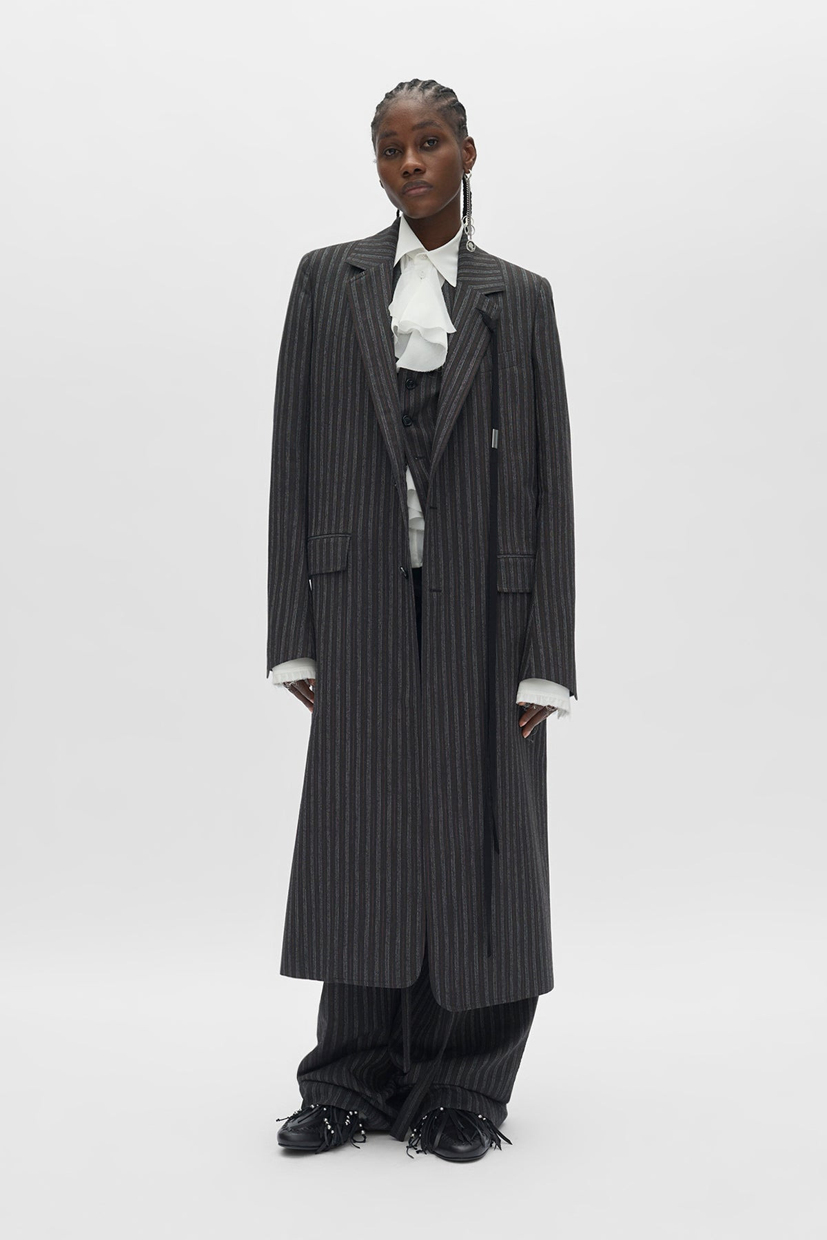 Marun Straight Tailored Coat - 4