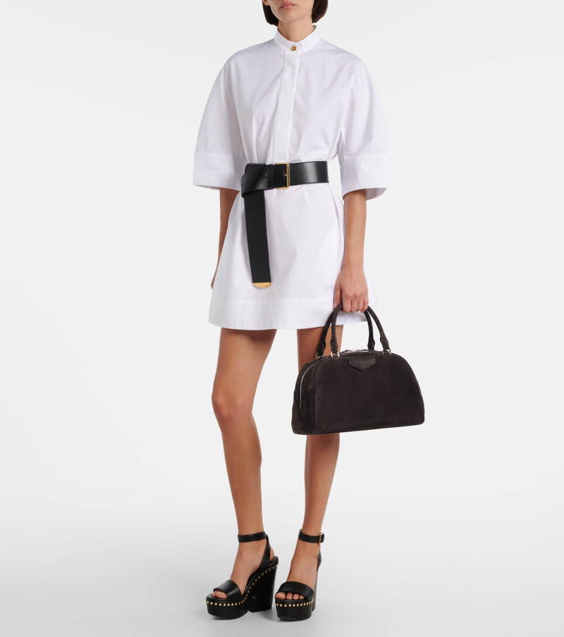 Givenchy Antigona East-West Medium suede tote bag outlook