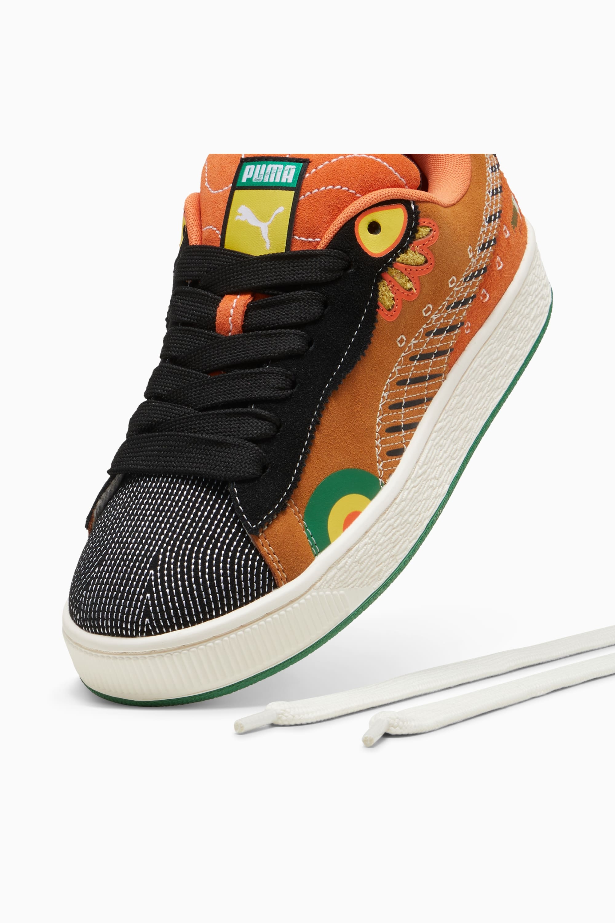 Suede XL Día De Los Muertos Men's Sneakers - 8