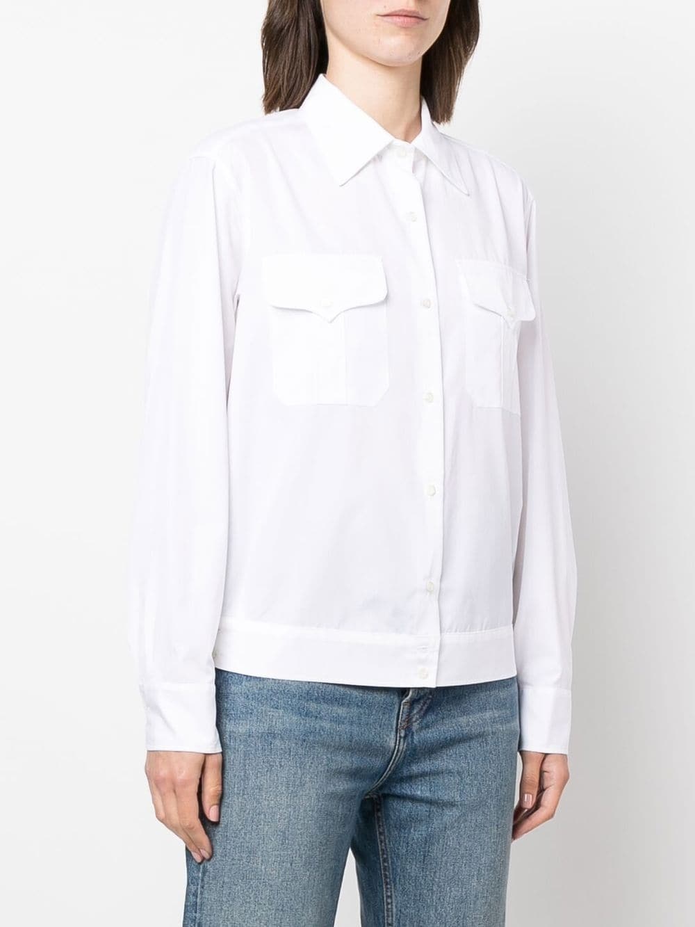 long-sleeved cotton shirt - 3