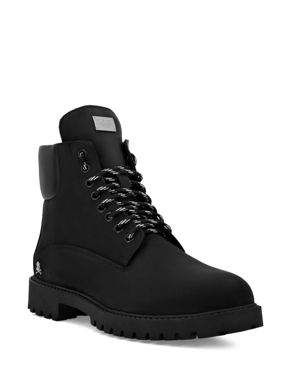 logo-plaque boots - 2