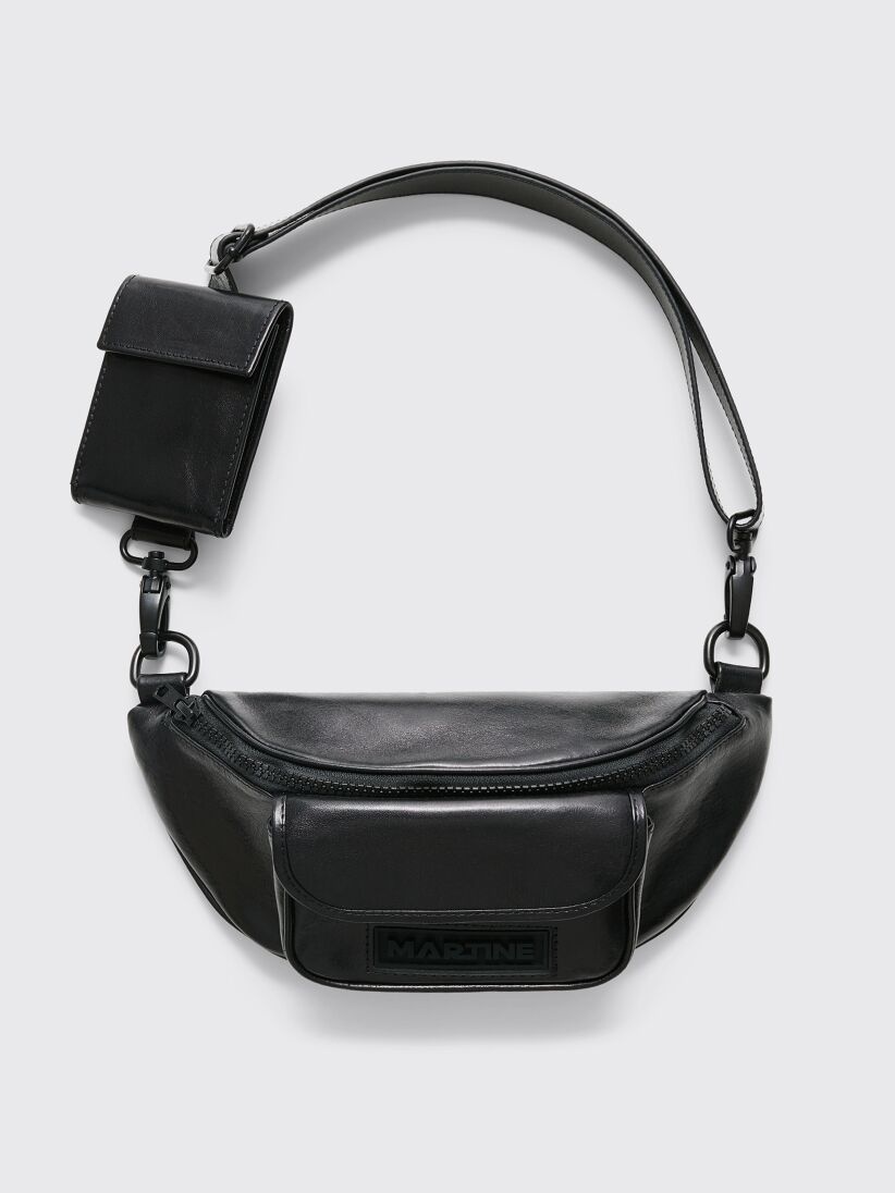 MARTINE ROSE BUMBAG BLACK - 1