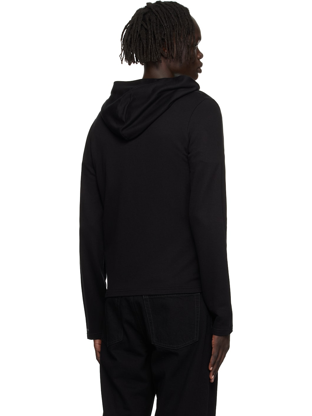 Black Heart Logo Hoodie - 3