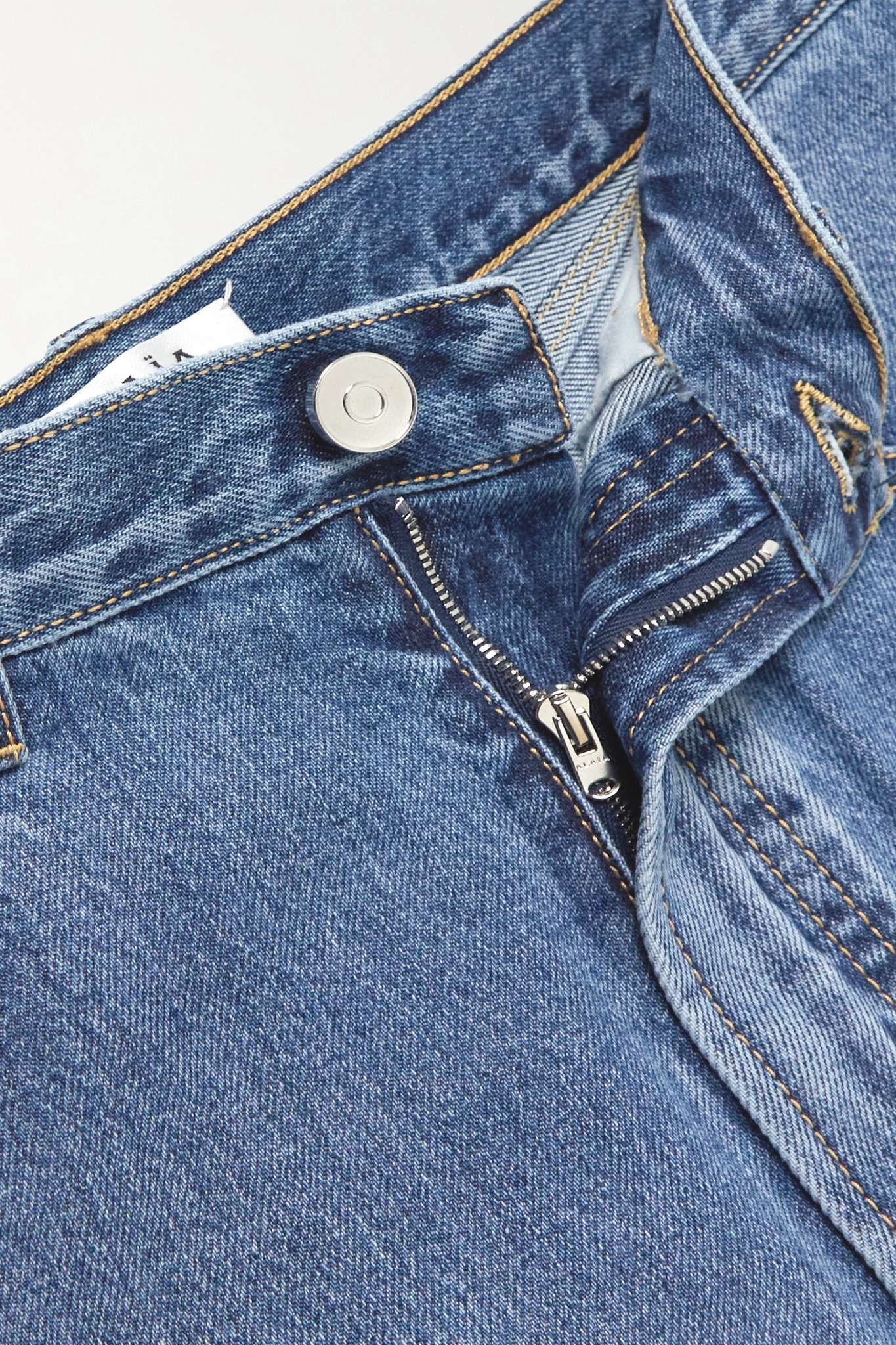 Cropped high-rise flared jeans - 4