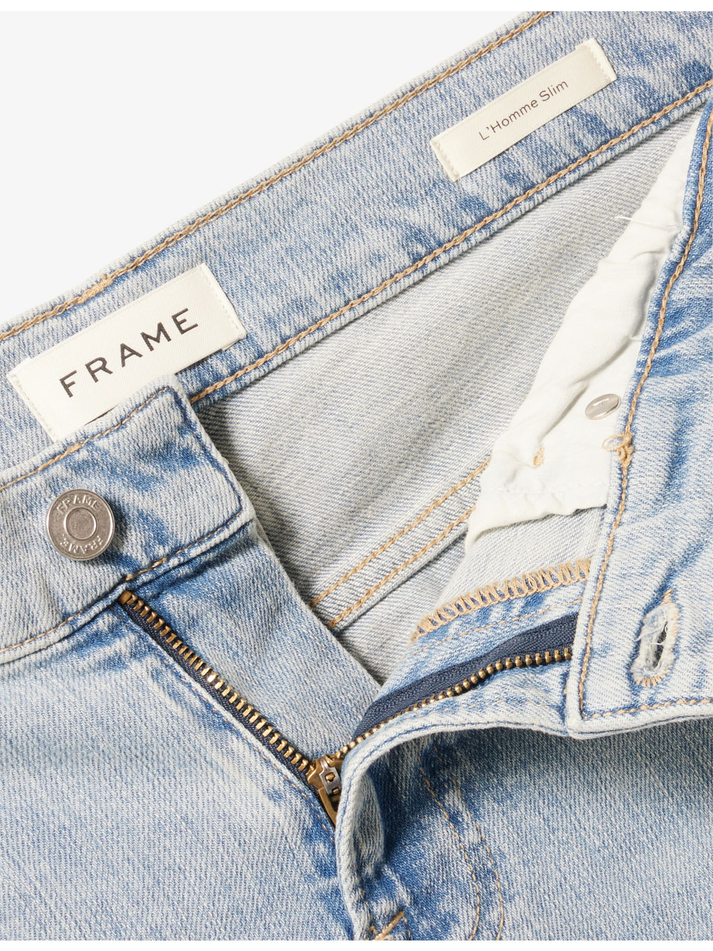 L’Homme slim-fit slim-leg cotton-blend denim jeans - 6