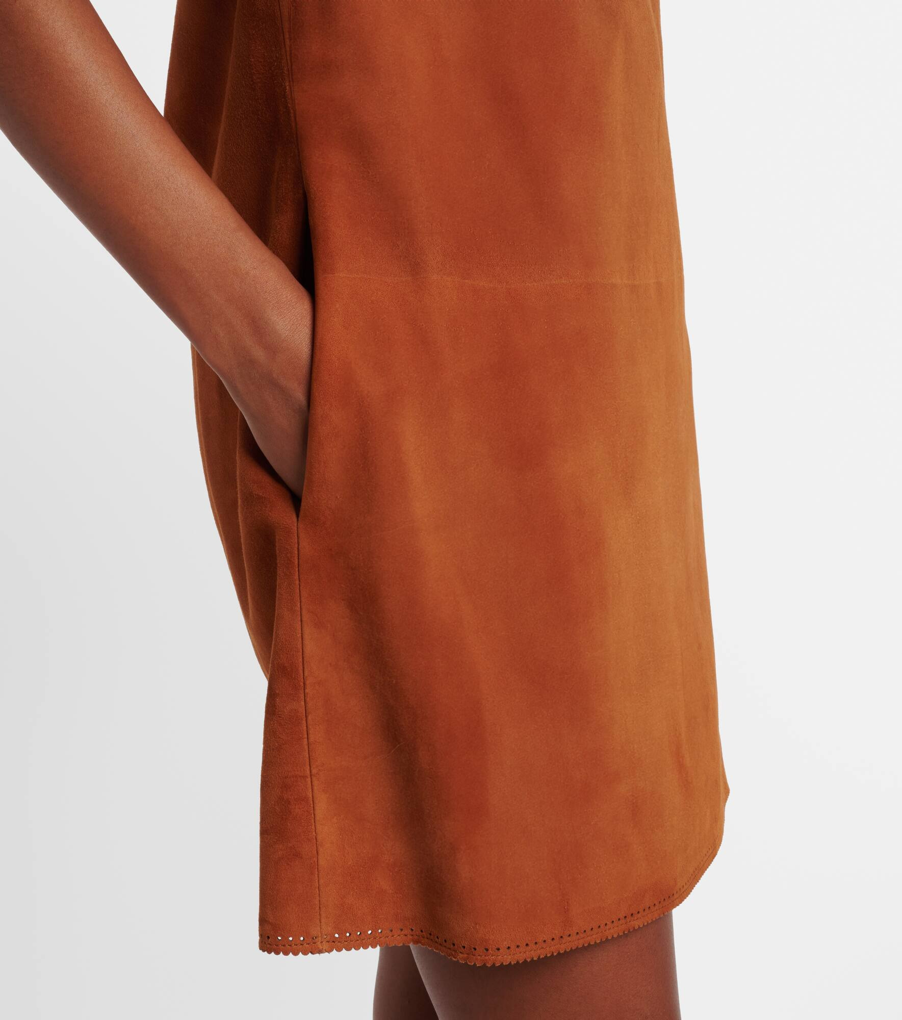 Suede minidress - 5