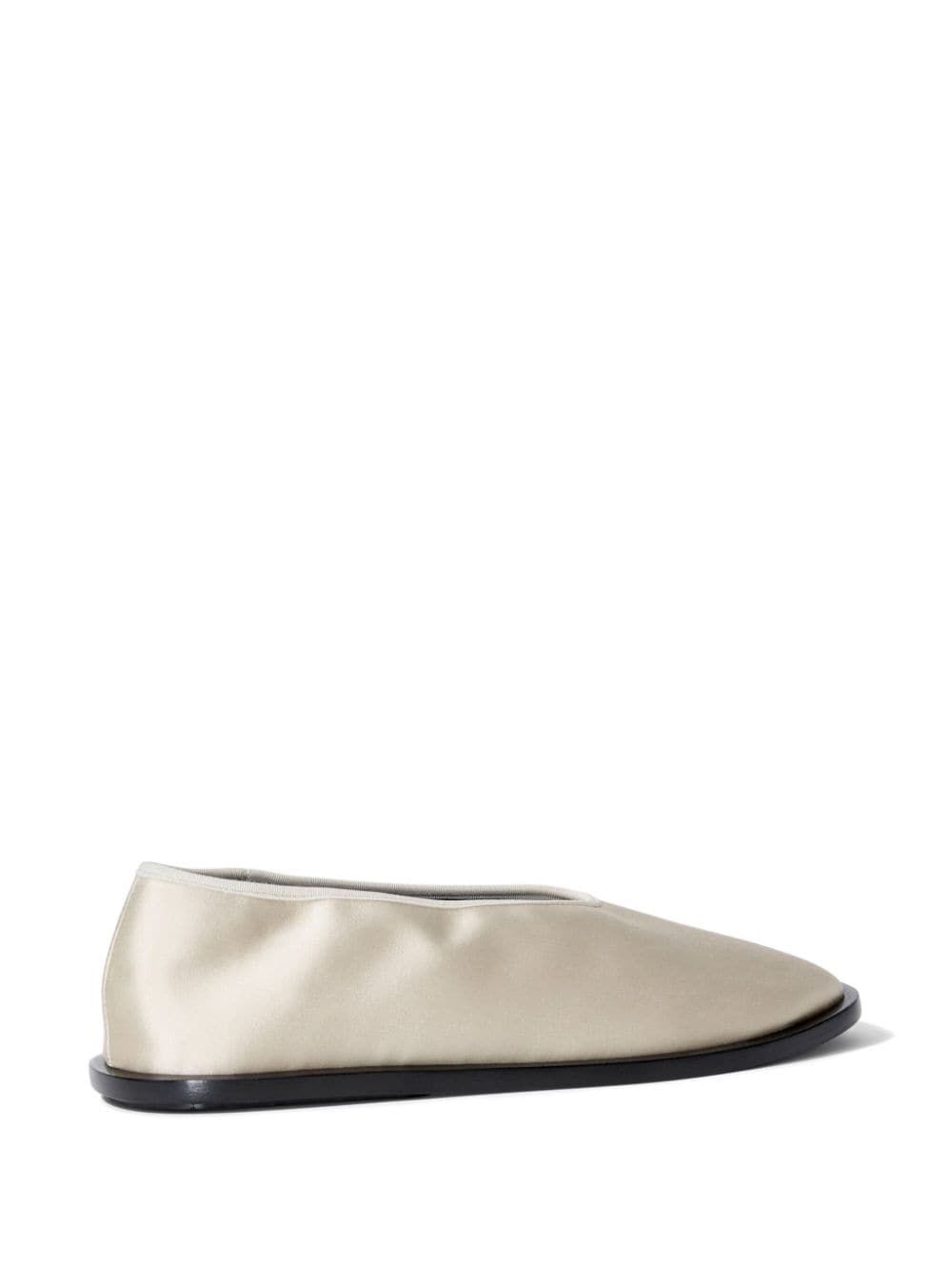 square-toe leather mules - 3