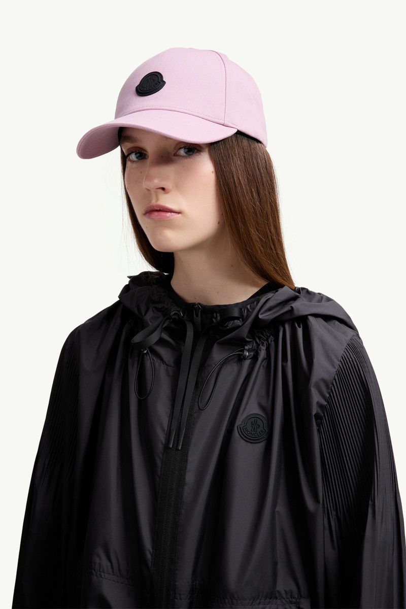 Moncler Cotton Gabardine Baseball Cap outlook