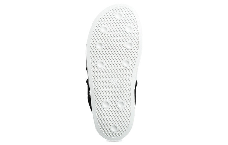 (WMNS) adidas Originals Adilette Noda Shoes 'Black White' FZ6438 - 6
