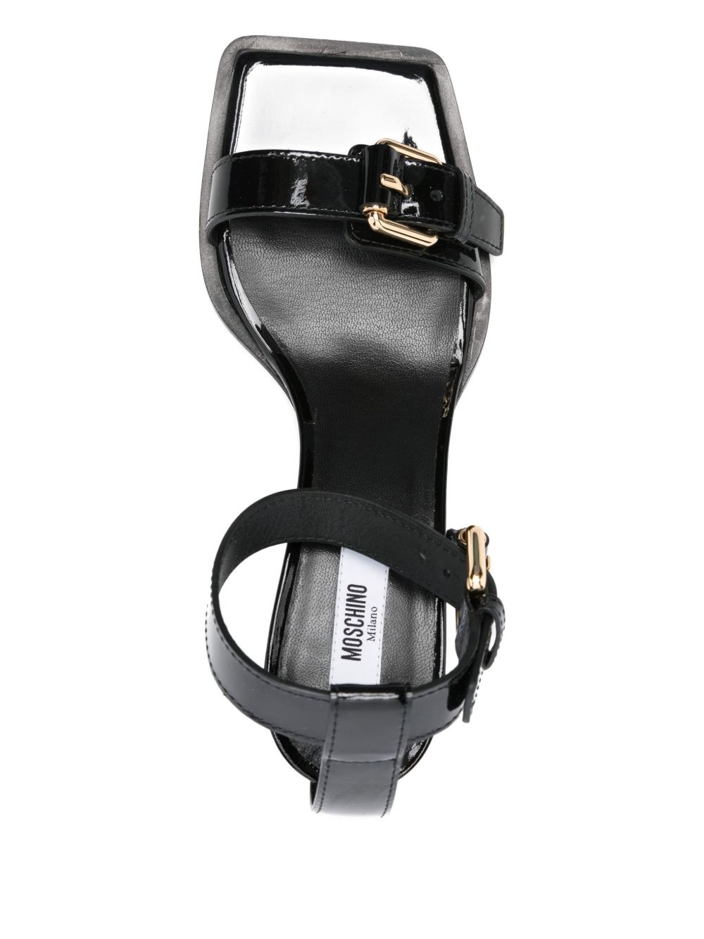 60mm buckle-embellished sandals - 4