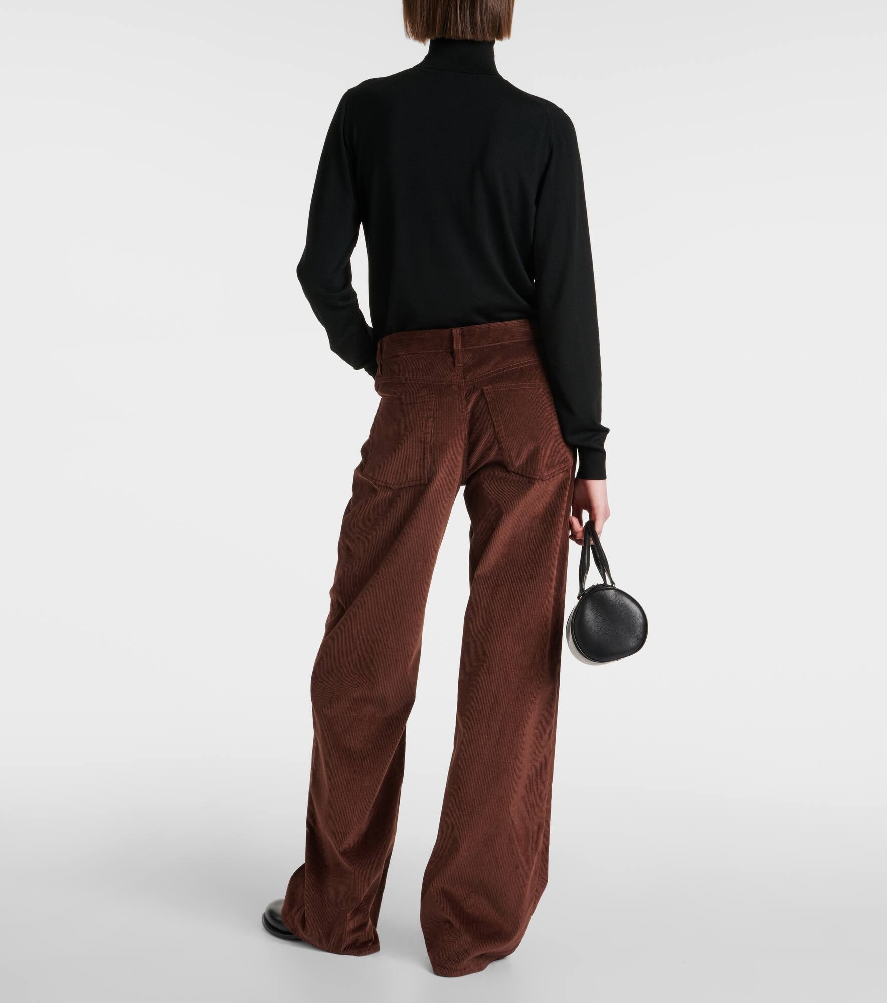 Eglitta corduroy wide-leg pants - 3