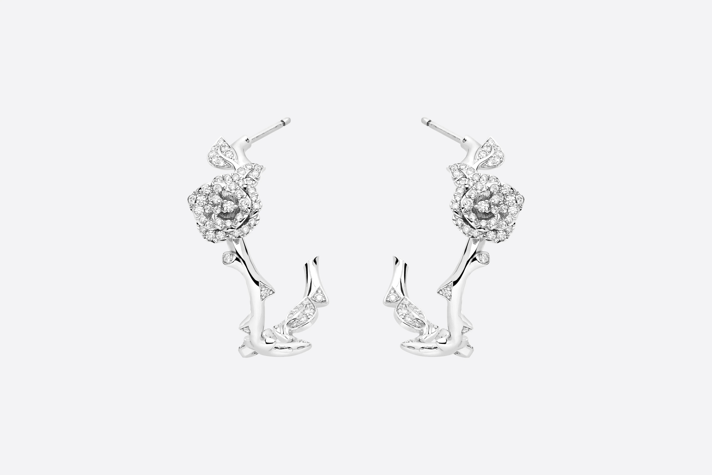 Rose Dior Bagatelle Earrings - 1