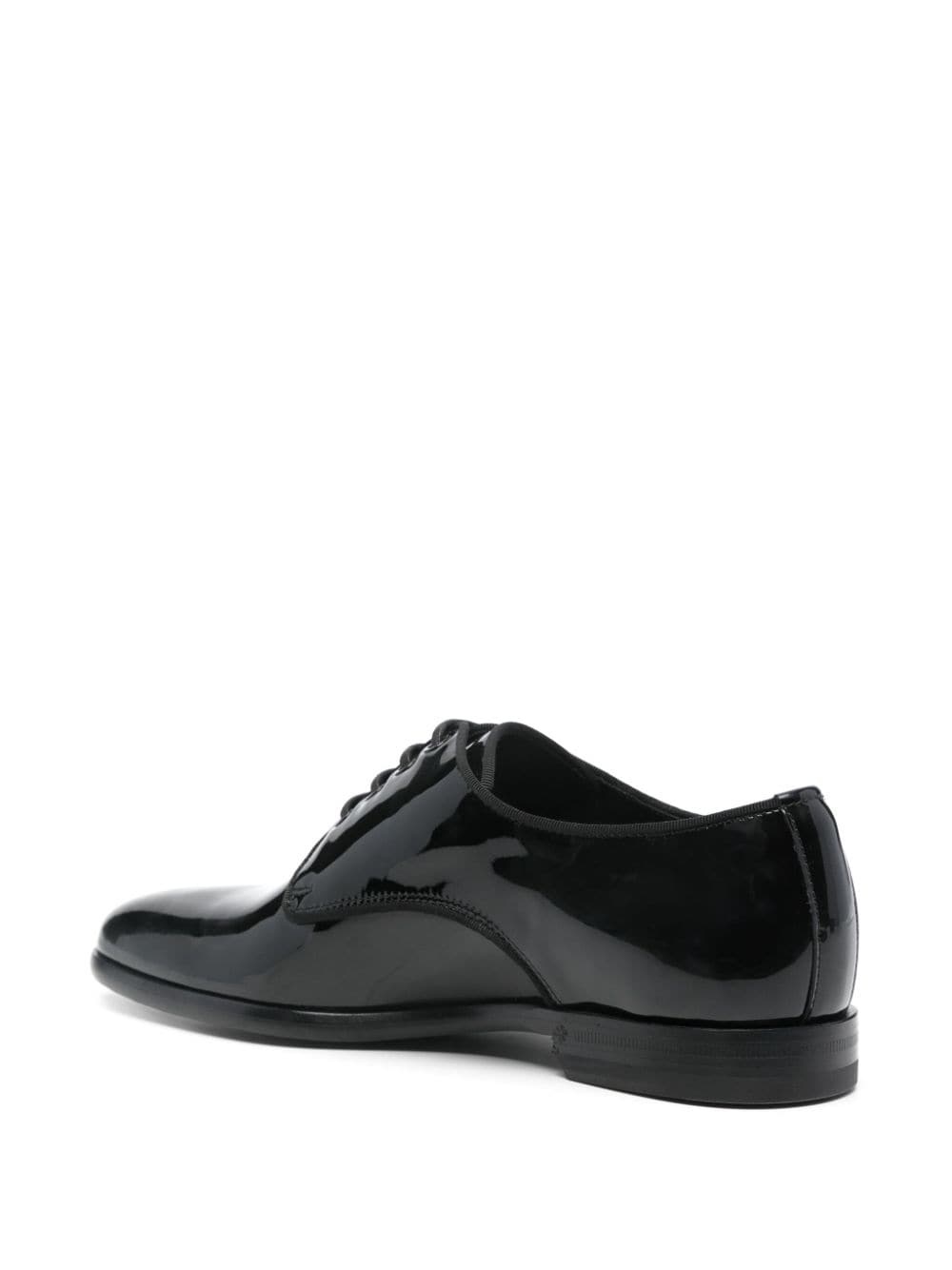 Patent leather derby shoes - 3