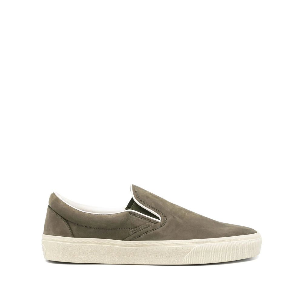 Tom Ford Green Loafers Men - 1