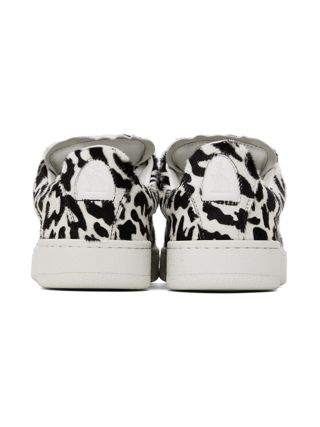 White & Black Curb Lite Sneakers - 2