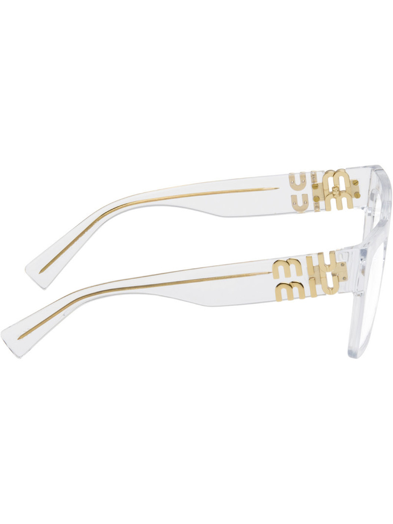 Miu Miu Transparent Miu Glimpse Glasses outlook
