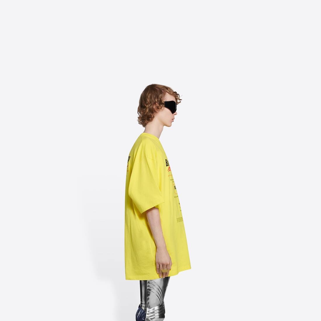 Dry Cleaning Boxy T-shirt  in Yellow - 4