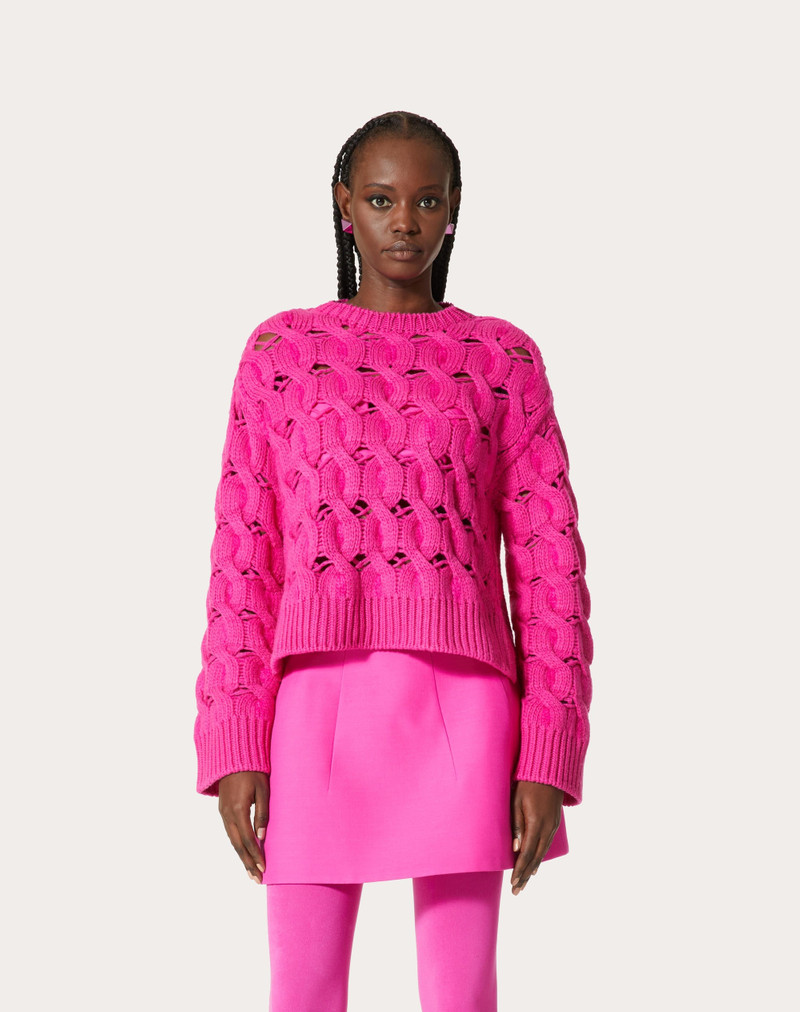 KNITTED MOHAIR WOOL SWEATER 3
