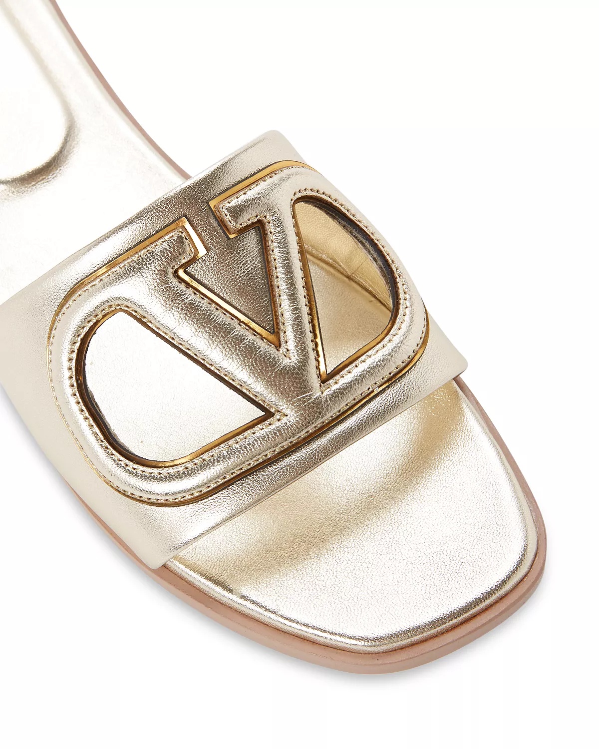 Women's Slip On Cutout Slide Sandals - 6