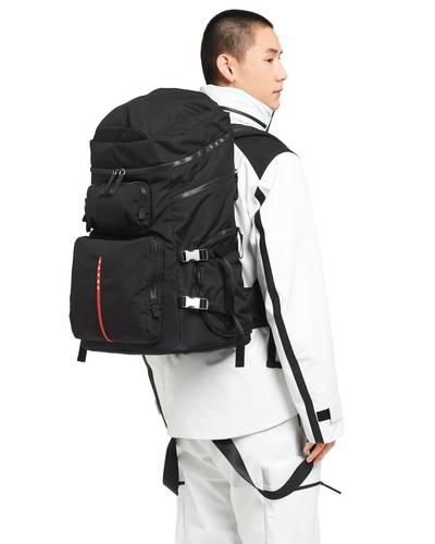 Prada Technical fabric ski boot backpack outlook