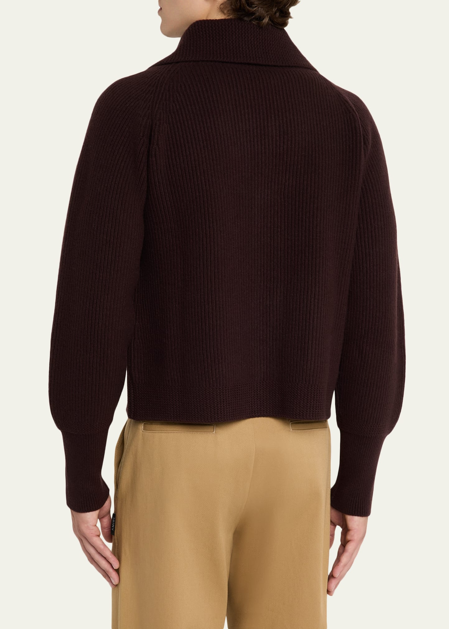 Men's The Solace Merino Wool Rib-Knit Cardigan - 3