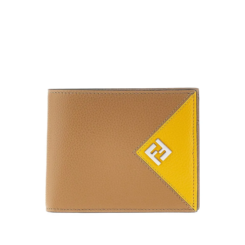 Fendi Grained Leather Lui Wallet Multicolor - 1