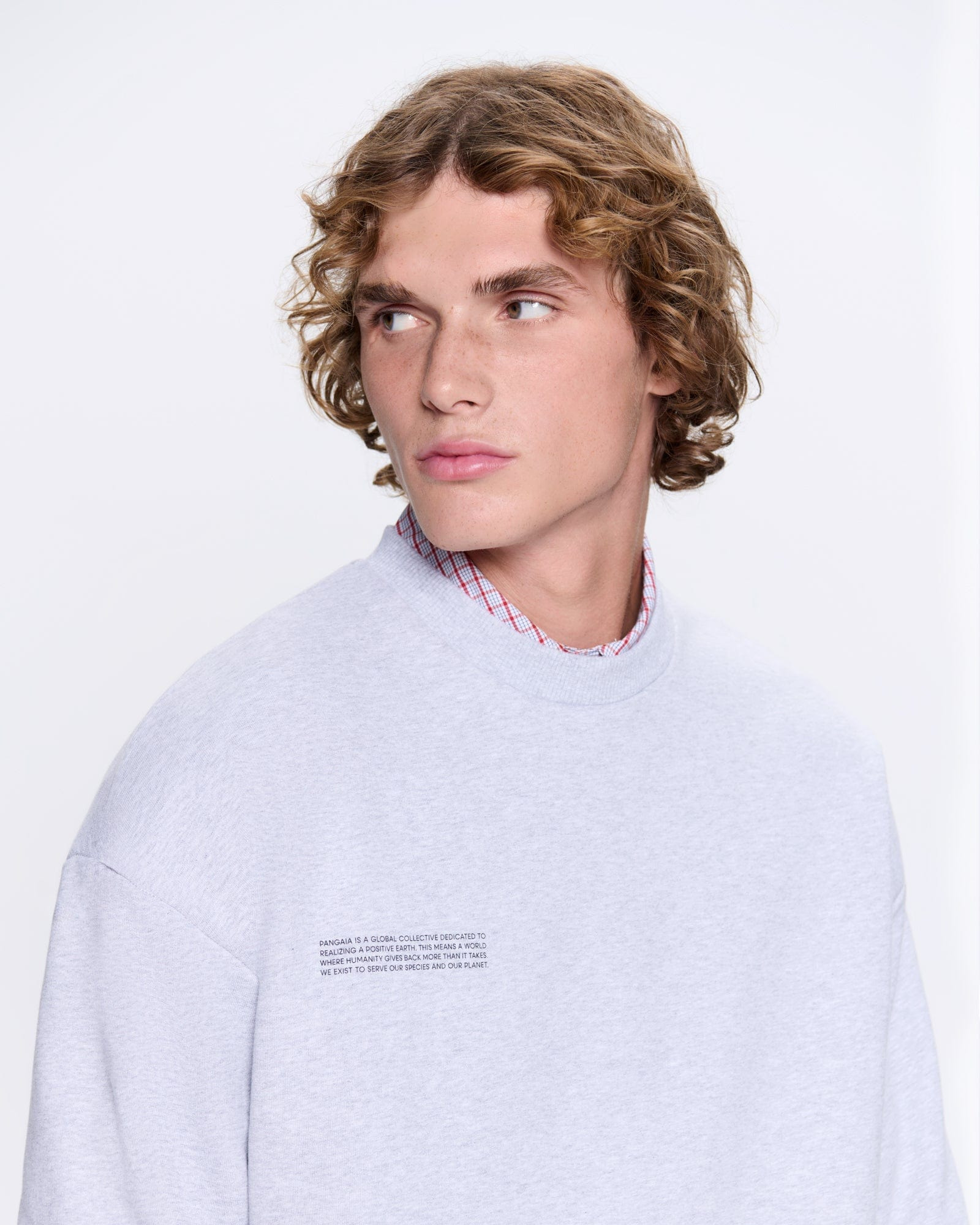 Mens 365 Heavyweight Sweatshirt - Grey Marl - 5