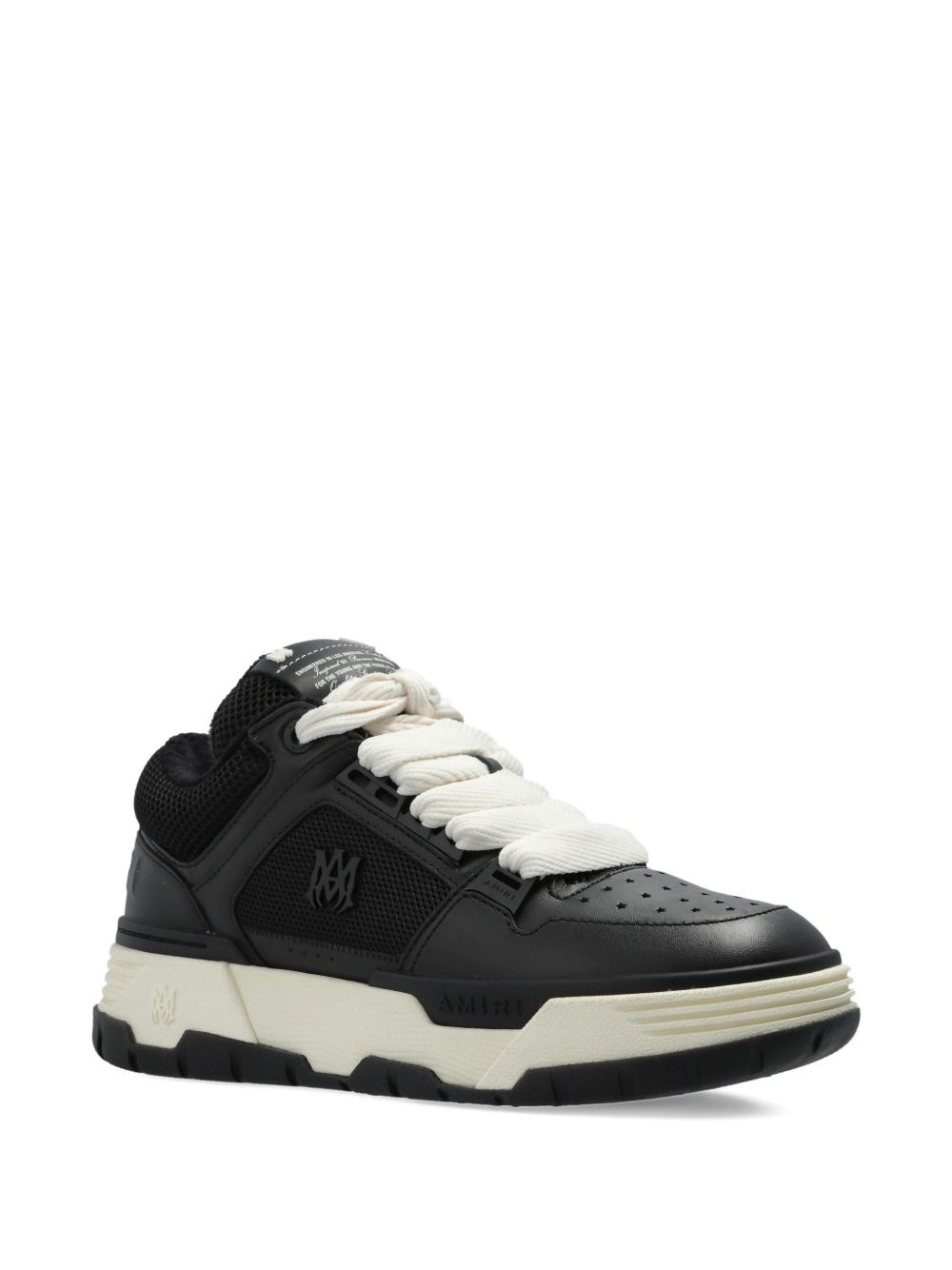 MA-1 mesh-panelled lace-up sneakers - 4