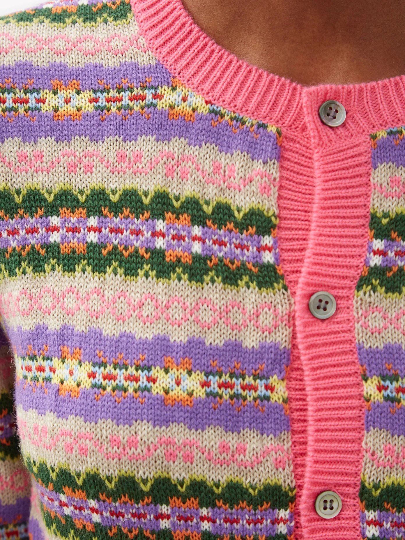 Fair Isle-jacquard wool cardigan - 3