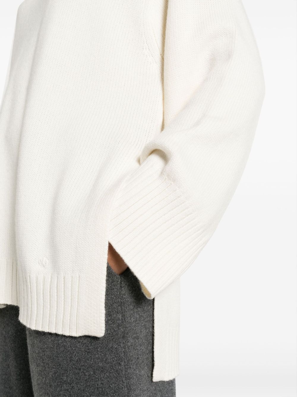 Safi wool-blend crew-neck jumper - 5