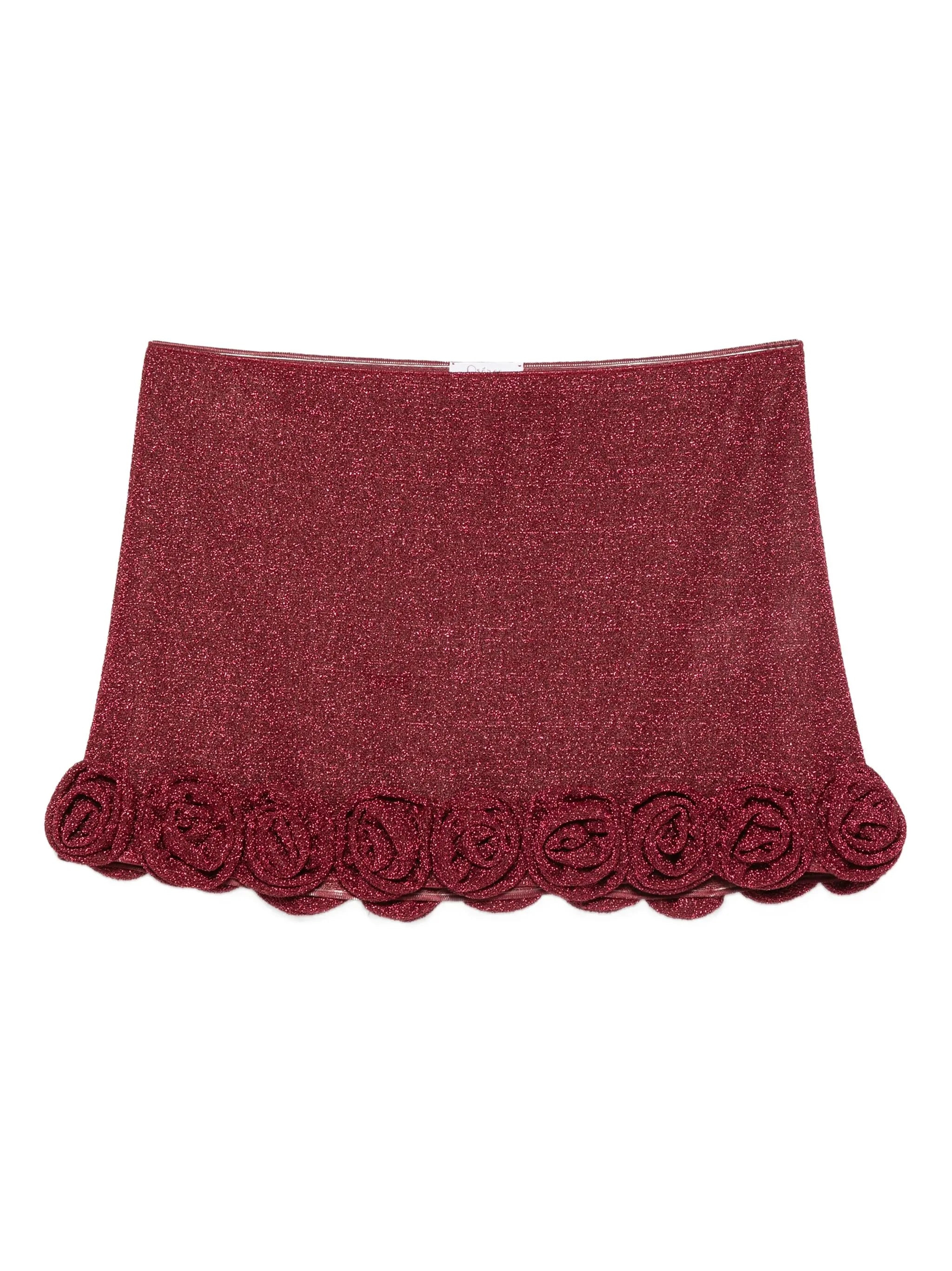 Lumière Rose mini skirt - 1