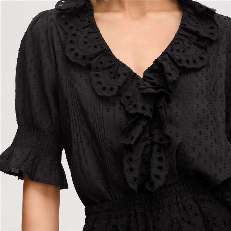 Short Sleeve Flounce Top 3