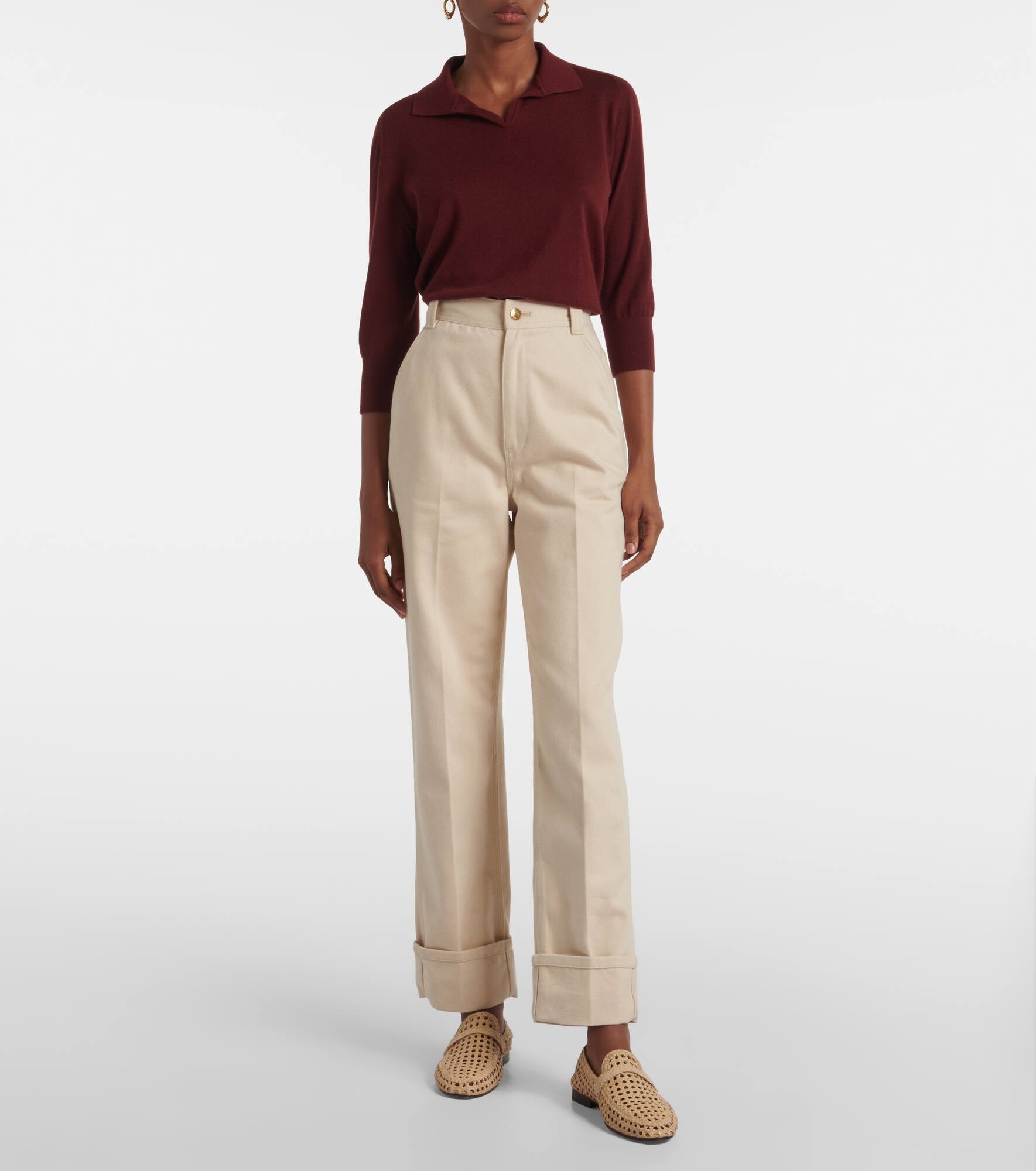 Garey high-rise straight jeans - 7