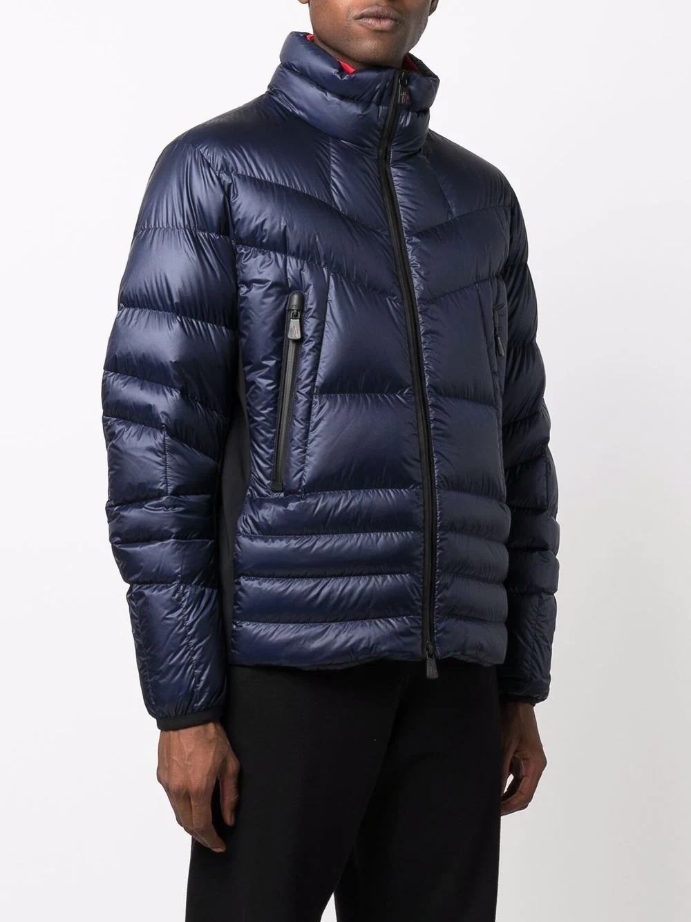 zipped puffer jacket - 3