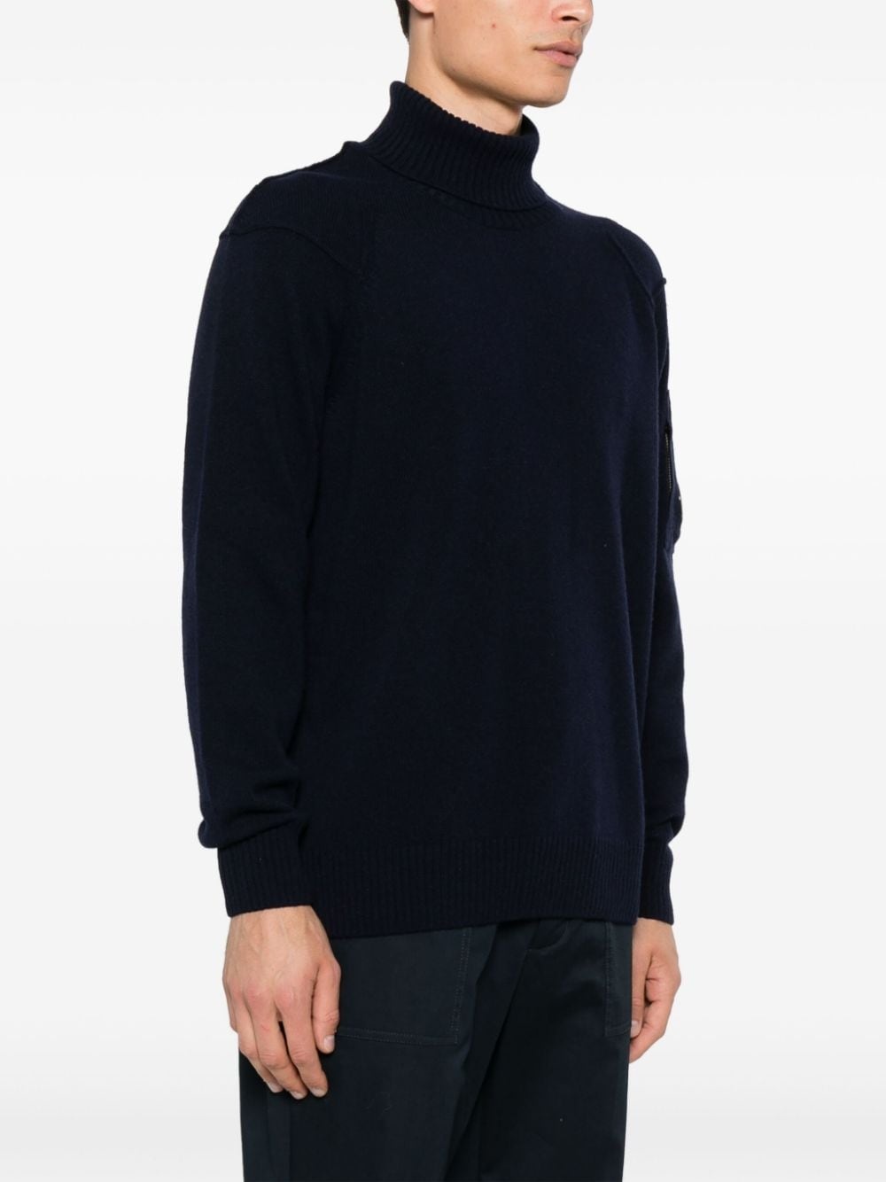 Lens-detail sweater - 3