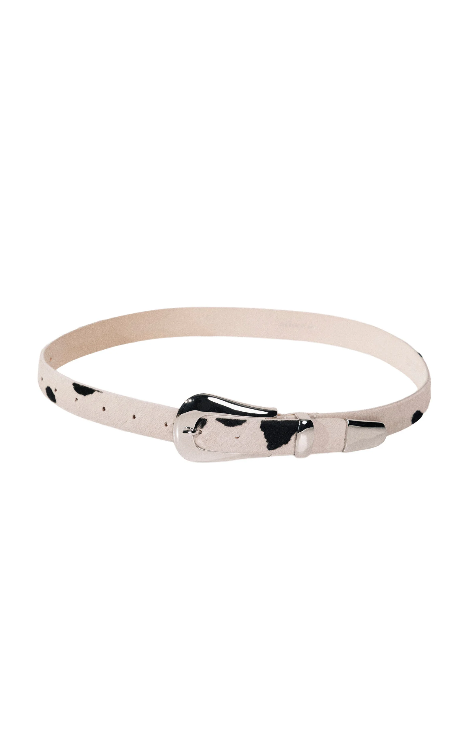 Colette Dalmatian Leather Belt - 1