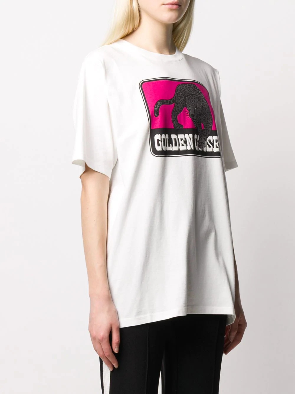 graphic logo print T-shirt - 3