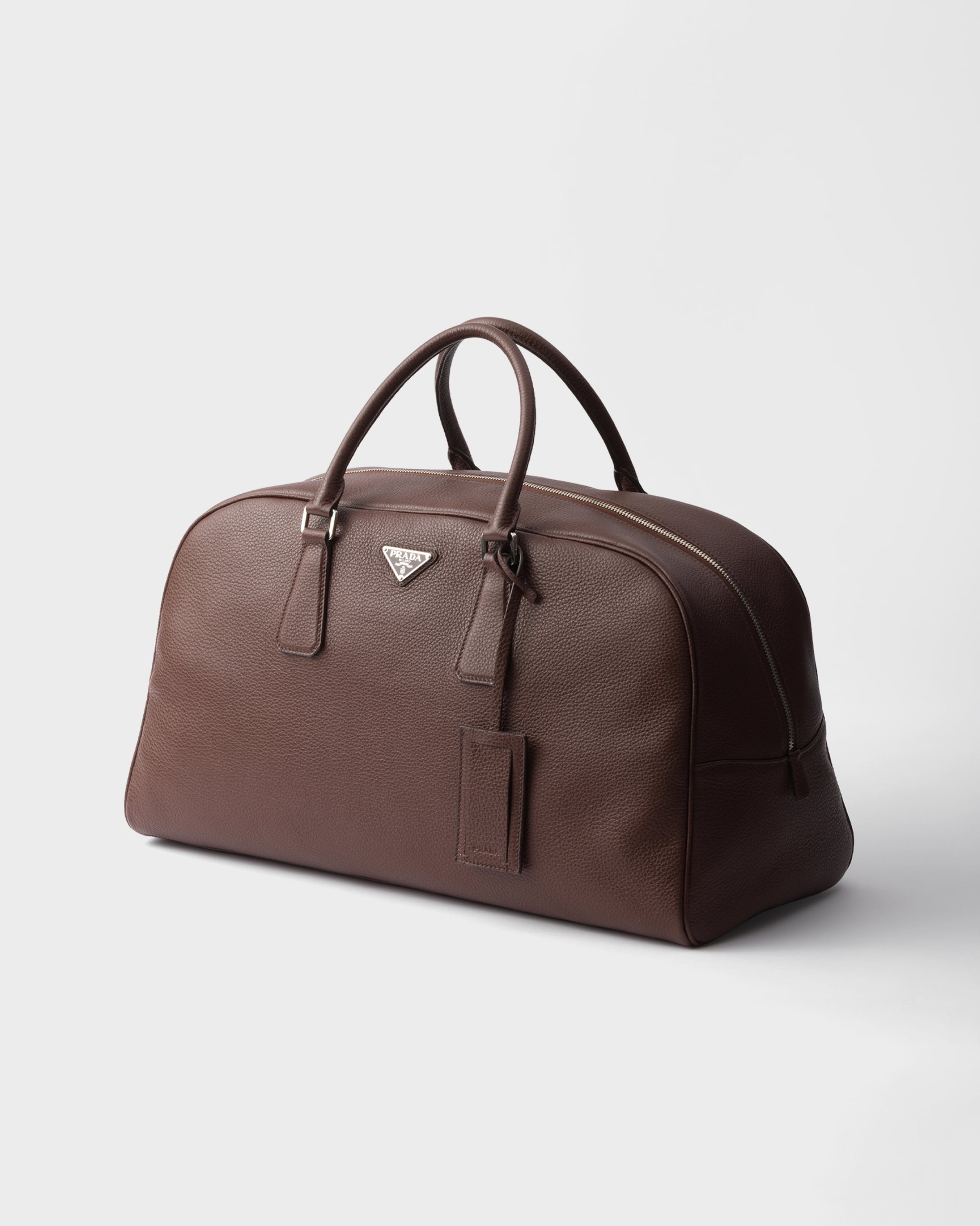Leather duffle bag - 3