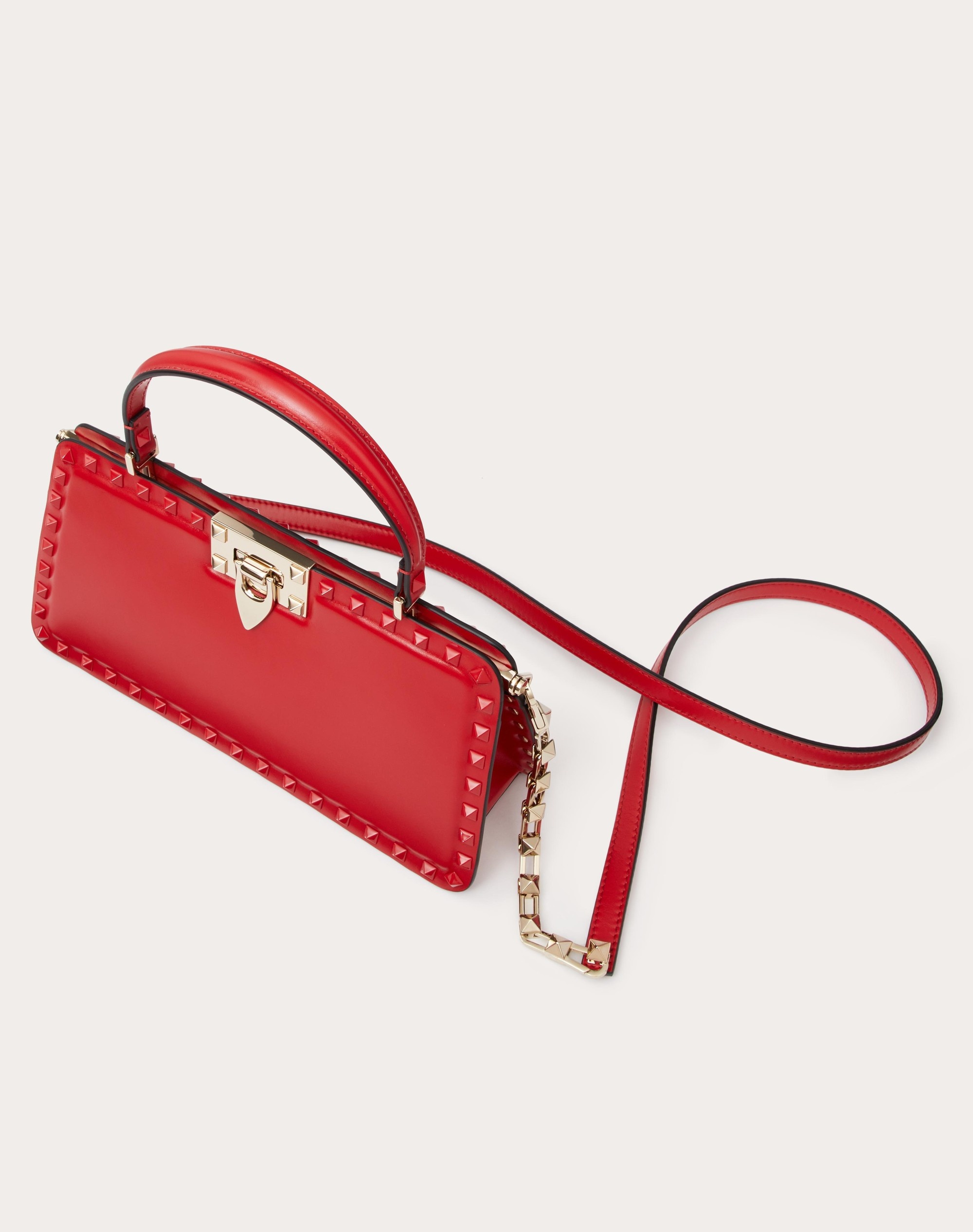 ROCKSTUD CALFSKIN HANDBAG - 6