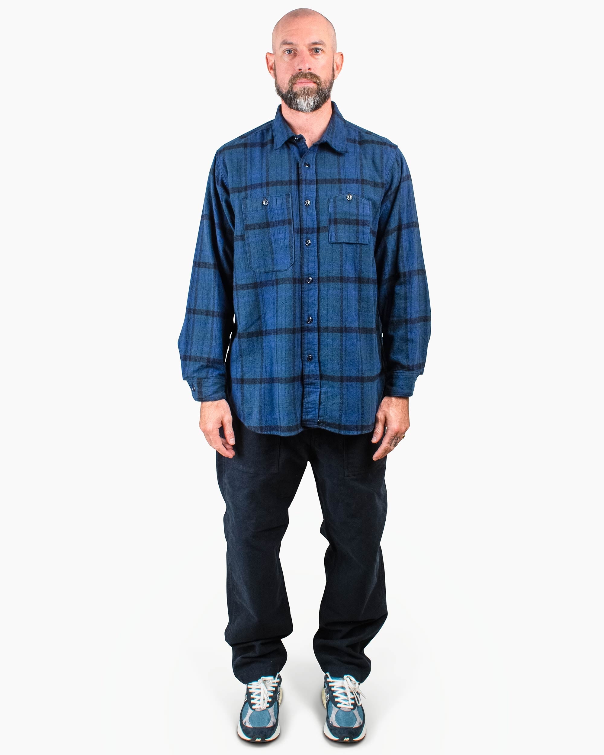 Fatigue Pant Dark Navy Cotton Moleskin - 2