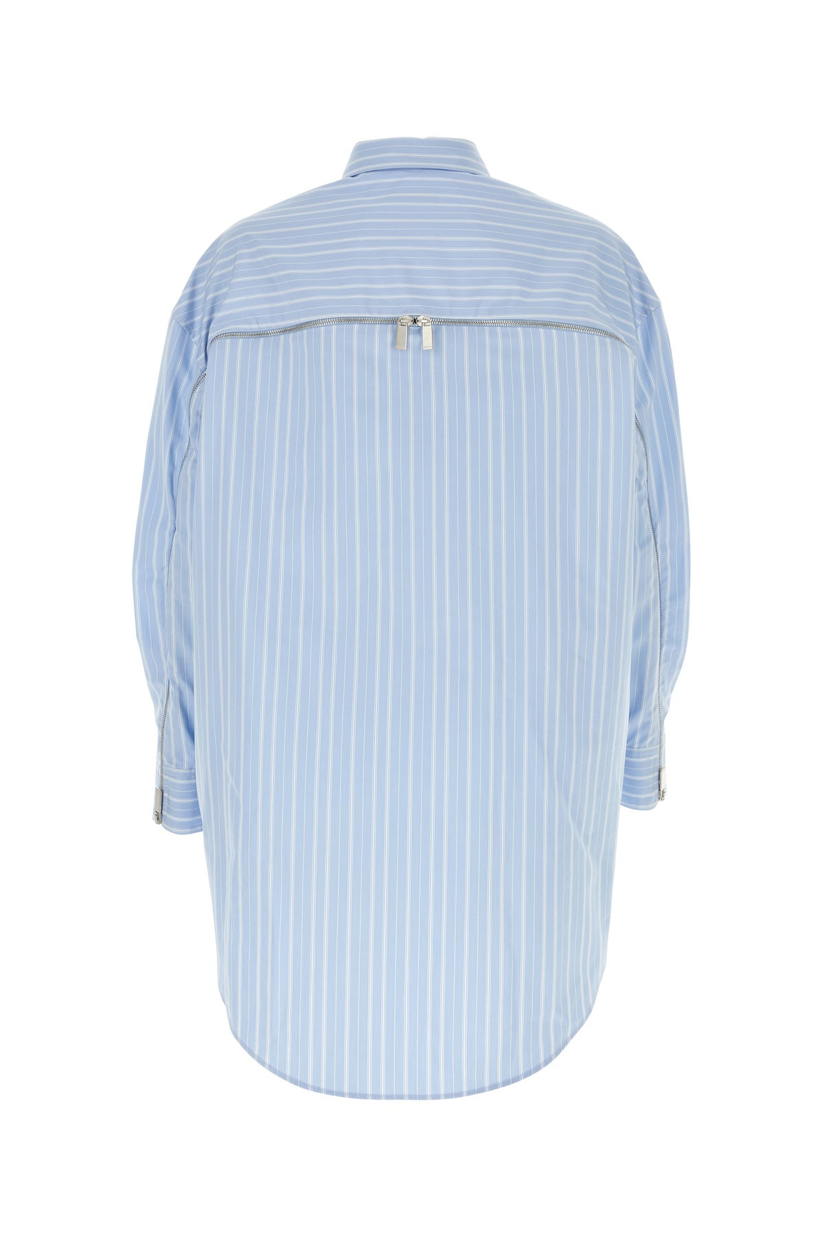 Embroidered poplin shirt dress - 2