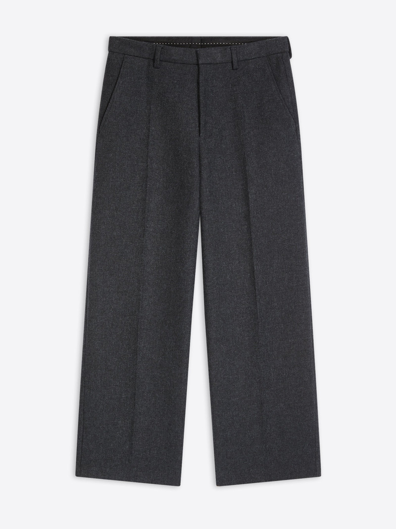 CROPPED COTTON TWILL PANTS 1