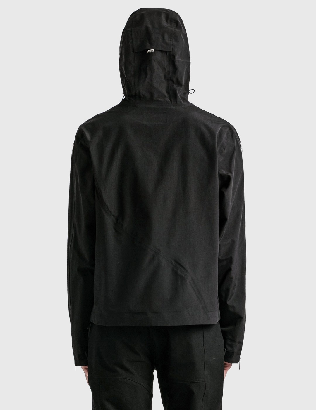 DIAGONAL ZIP TECHNICAL JACKET - 4