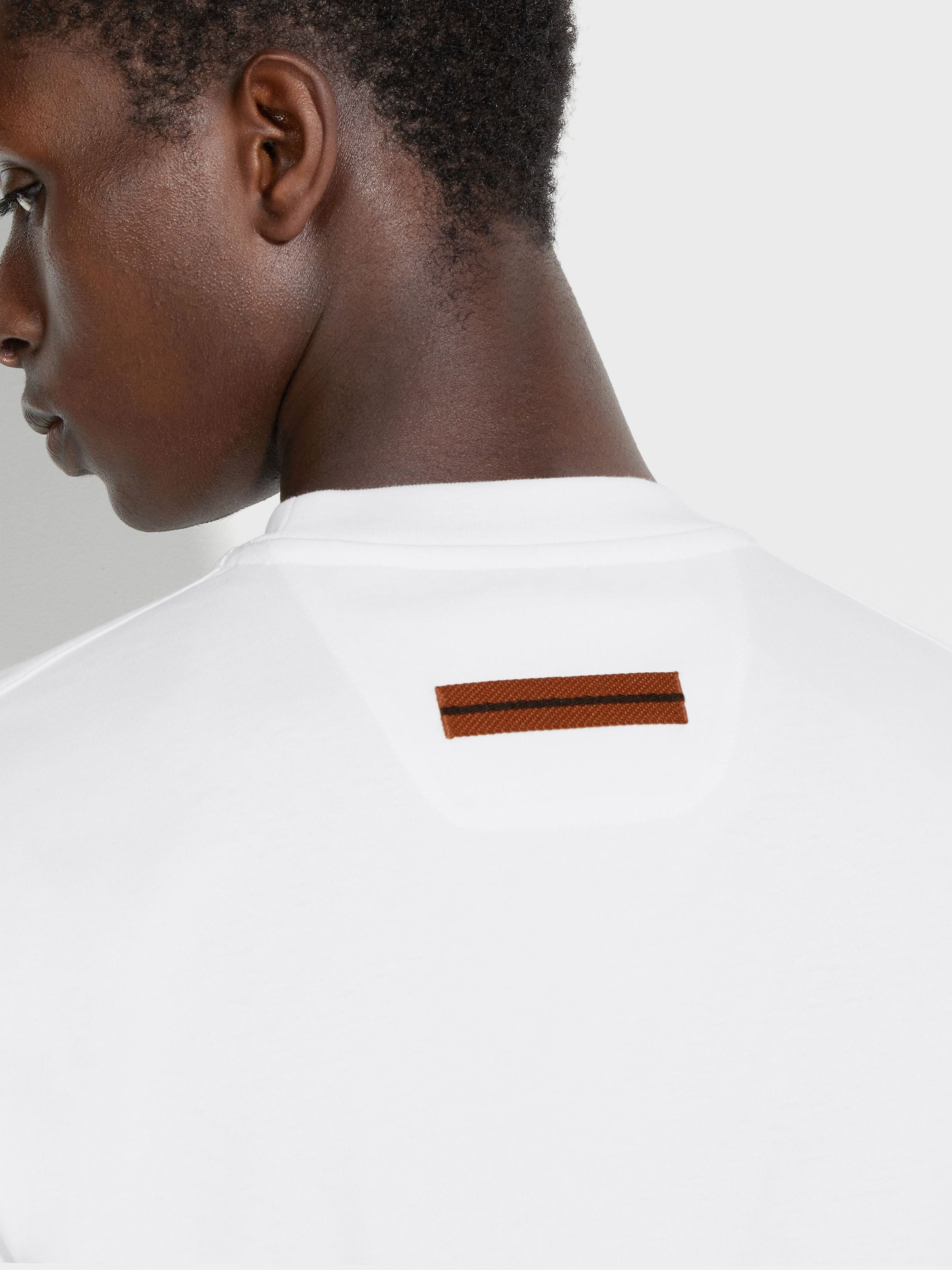 【関税込み】ZEGNA ホワイト クルーネック スウェットシャツ 三越伊勢丹 | ZEGNA/ゼニア通販 | ホワイト Premium Cotton