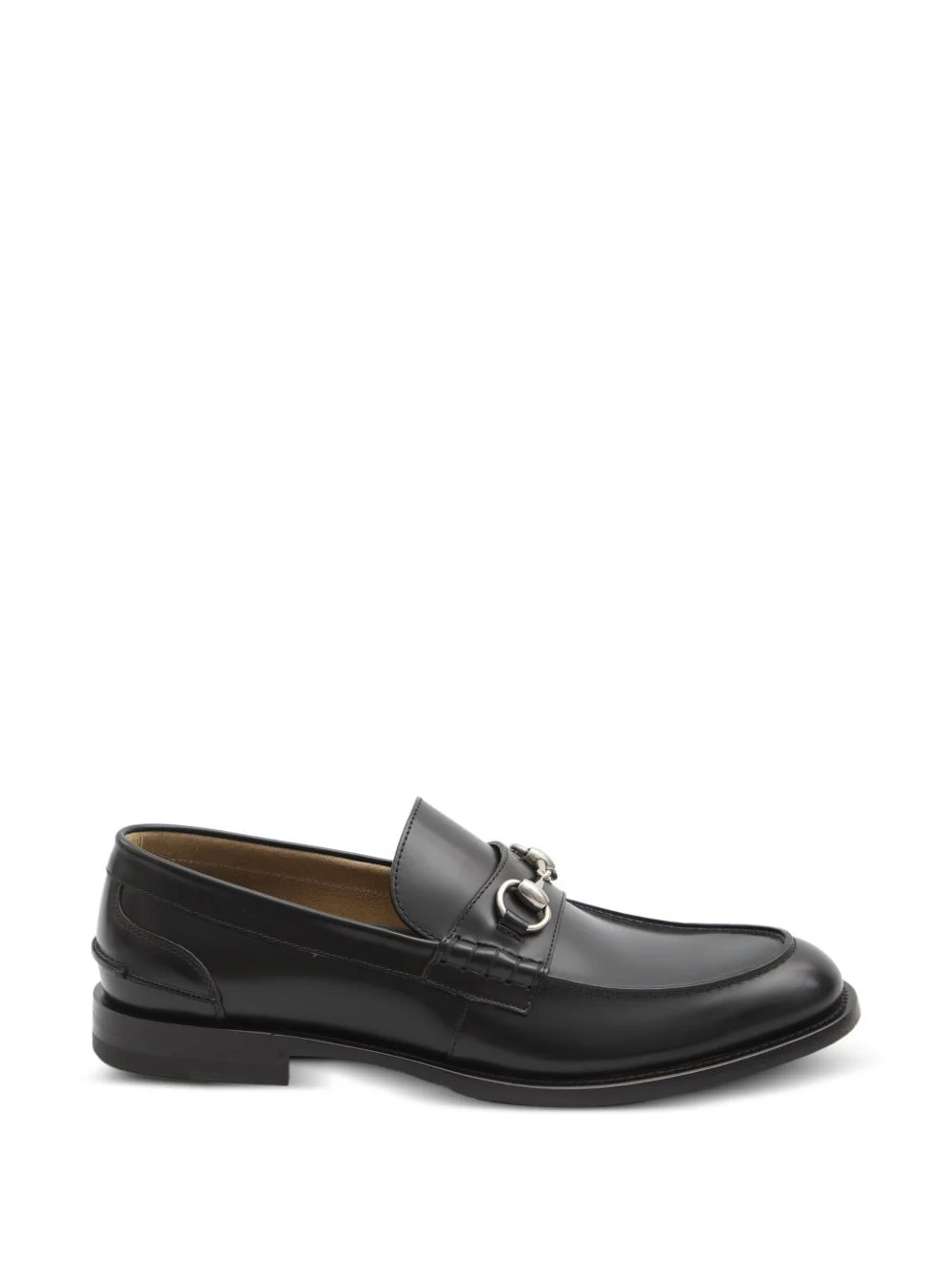 horsebit leather loafers - 1